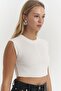 Swipe White Washable Crop - 6