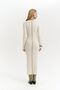 Aston Stripe Detail Beige Knitwear Dress - 4