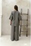 Baron Smoked Linen Shirt Pants Set - 4