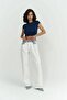 Toppin Indigo Jersey Crop