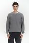 Carter Double Collar Detailed Gray Men's Knitwear Sweater - 2