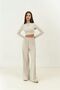 Jany Long Sleeve Stone Crop Trousers Set