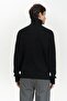 Brock Full Zip Black Men's Knitwear Sweater - 4