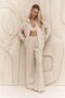Willord Beige Linen Shirt Pants Set - 6