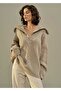 Rika Mink Hair Knitted Zippered Knitwear Sweater