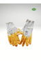 Aky Standard Nitrile Size 10 XL 2121 Yellow Gloves Construction Work Gloves (5 Pcs) - 3