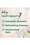 Fruity Beauty Organic Shower Gel Skin Renewal - Fig & Geranium Oil Natural Extracts -1000ml/35.2fl.o - 5