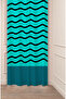 Geometric Line Shapes Special Design Patterned Digital Printed (Single Wing) Modern Stylish Background Curtain