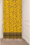 Geometric Line Shapes Special Design Patterned Digital Printed (Single Wing) Modern Stylish Background Curtain