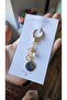 Natural Pearl Charm Keychain - World Charm - Bag Charm Accessory