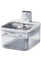 Battery Operated Cat Water Fountain Stainless Steel, 84oz/2.5L Fursink Wireless Pet Water - 2