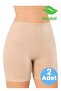 Women's 2-Piece Modal Fabric Jacquard Short Tights Shorts - 5