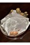 غطاء خبز مطرز بالزهور ومزين بالثقوب - 2