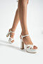 Wedding Dress Shoes - Special Design 13 cm Heeled Shoes with 3 Straps - 2