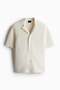 Regular Fit Textured-knit resort shirt - 4