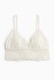 Padded lace bralette