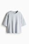 Short-sleeved sweatshirt