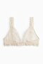 Soft lace bra