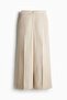 Wide tailored trousers