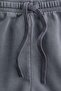 Washed cotton sweatshorts - 5