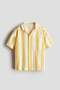 Cotton muslin resort shirt