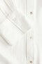 Gathered linen-blend shirt - 2