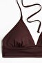 Padded triangle bikini top - 2