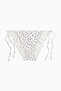 Tie tanga bikini bottoms