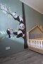 Forest Friends Woodland Panda Family Wall Sticker Set - 2
