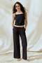 Straight drawstring trousers - 5