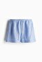 Linen drawstring shorts