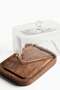 Glass-cover butter dish - 2