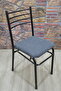 4 Pcs Iron Chair Covers Jacquard Fabric