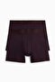 2-pack mid trunks with Lycra®