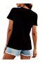 Women's Oversized Loose V-Neck T-Shirt - 2