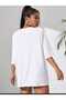 Women's Pocket Panda Printed Oversize Casual T-shirt Unisex Boyfirend - 2
