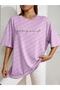 Good Things Printed Oversize T-shirt Casual Boyfirend