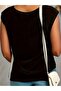 Women's Oversize Loose V-Neck T-Shirt - 3