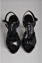 Seç 8513 Evening Shoes (Heel Height: 9.5 cm) Black - 2