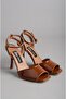 Seç 8496 Heeled Shoes (Heel Height: 10.5 cm) Taba Patent Leather - 3