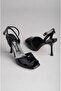 Seç 8496 Heeled Shoes (Heel Height: 10.5 cm) Black Patent Leather - 8