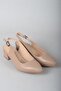 Select 789 genuine leather heel women's shoe (4.5 cm) mink - 3