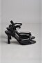 Seç 8513 Evening Shoes (Heel Height: 9.5 cm) Black - 4