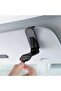 Premium Sunglasses Holder Magnetic Clip on Leather Compatible with All Vehicles 2Pcs Sh101 Acp08826 - 7
