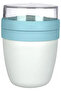 MixmeGO Muesli Container 650 مل حاوية تخزين الشوفان الزبادي حاوية التغذية