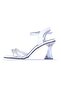 Fashion Shoes 532 Transparent Heels with Shiny Stones 7cm - 3