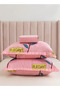 3-Piece Queen Size Printed Flat Sheet Set – 1 Flat Sheet & 2 Pillow Cases | QATRA - 3