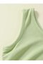 Girl's Collar Detailed Strappy Crop T-Shirt Mixed Set of 4 - 2