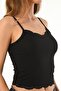 Women's Lycra Lace Crop Cotton - 4