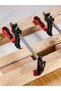 6 inch 10-inch Wood Working Clamps, Adjustable Bar Clamps for Woodworking Quick Clamps F Clamp for W - 7